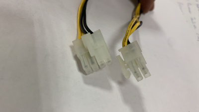Кабель переходник Generic 4 Pin to 8 Pin EPS Motherboard CPU Power Adaptor P4/P8