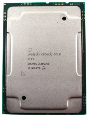 Процессор CPU Intel Xeon Gold 6146 (24.75M Cache, 3.20 GHz 12 Core) SR3MA