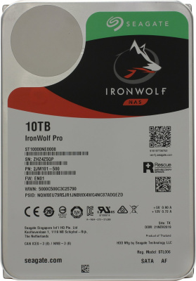 HDD SATA 3.5" 10Tb 6Gb/s 7K Seagate < ST10000NE0008 >