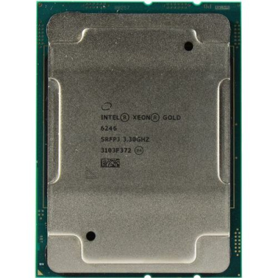 CPU Intel Xeon Gold 6246 (24.75M Cache, 3.30 GHz 12 Core) SRFP3